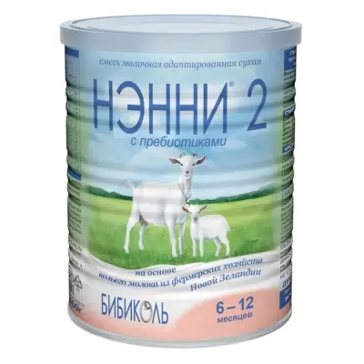 НЭННИ С пребиотиками 2 6 месяцев 400 г