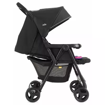 Коляска прогулочная Joie Aire Twin, синий, розовый
