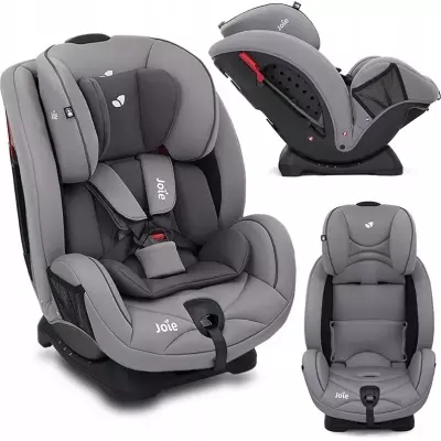Автокресло Joie Stages Gray Flannel
