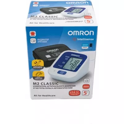Тонометр Omron M2 Classic HEM-7122-ALRU автоматический на плечо