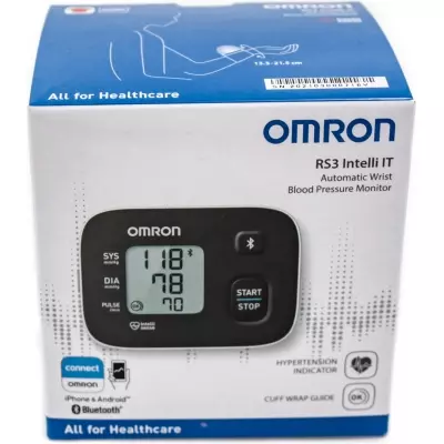 Тонометр Omron RS3 Intelli IT автоматический на запястье
