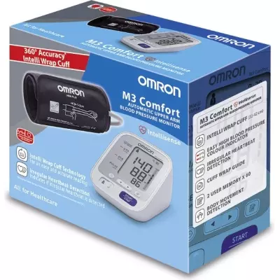 Тонометр Omron M3 Comfort HEM 7134-ALRU автоматический на плечо