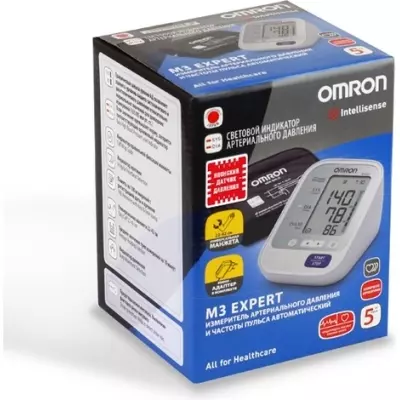 Тонометр Omron М3 Expert автоматический на плечо