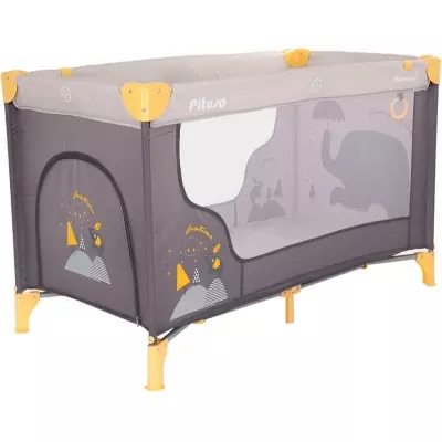 Pituso Florecita P613-Grey серый
