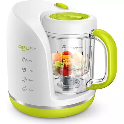 Кухонный комбайн AGU Cookee MFP6 белый-зеленый
