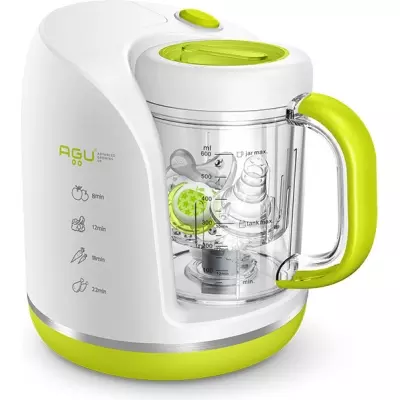 Кухонный комбайн AGU Cookee MFP6 белый-зеленый