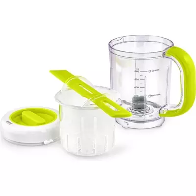 Кухонный комбайн AGU Cookee MFP6 белый-зеленый