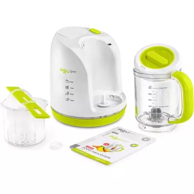 Кухонный комбайн AGU Cookee MFP6 белый-зеленый