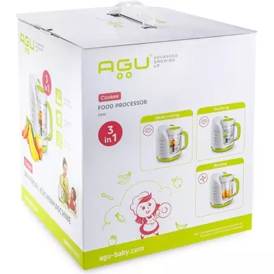 Кухонный комбайн AGU Cookee MFP6 белый-зеленый