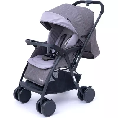 Коляска прогулочная TOMIX Cosy V2, серый