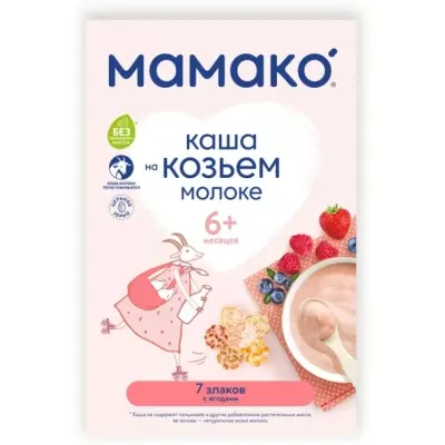 МамакО на козьем молоке 200 гр с 6 мес.