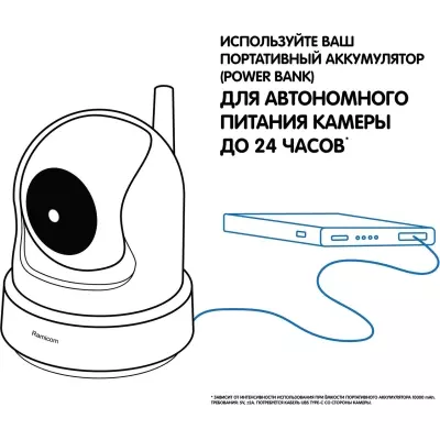 Видеоняня Ramicom VRC250 с доступом через интернет