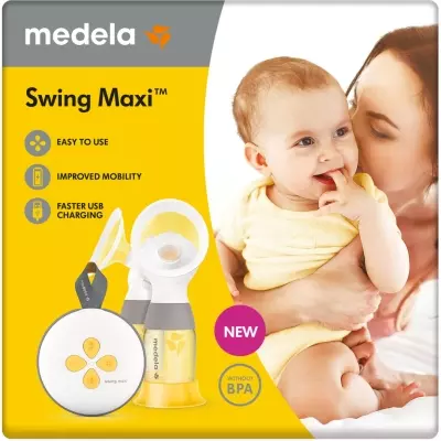 Молокоотсос электрический двухфазный Medela SWING Maxi 101041615, мультиколор