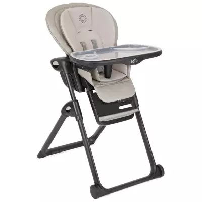 Стульчик для кормления Joie Mimzy recline speckled, бежевый