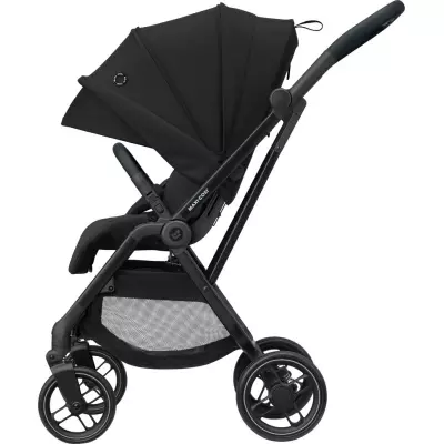 Коляска прогулочная Maxi-Cosi Leona Essential Black, черный