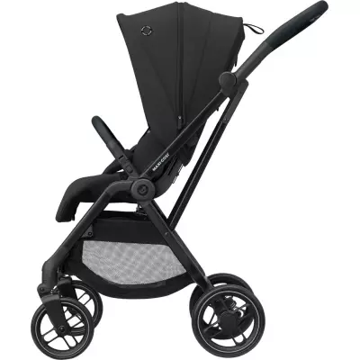 Коляска прогулочная Maxi-Cosi Leona Essential Black, черный