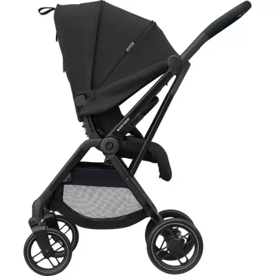 Коляска прогулочная Maxi-Cosi Leona Essential Black, черный