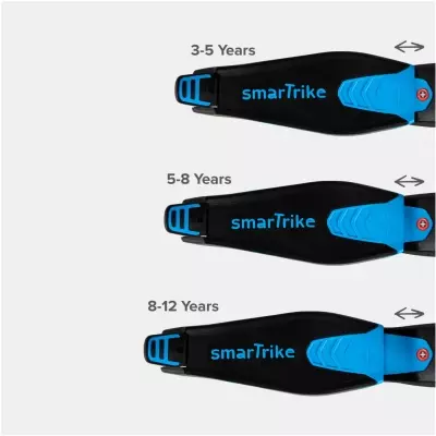 SmarTrike Xtend scooter складной синий