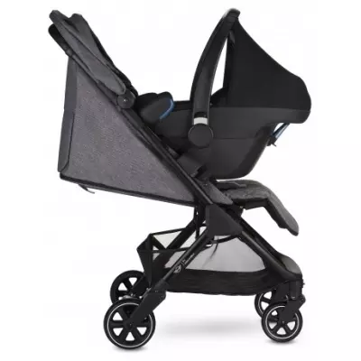 Коляска прогулочная Easywalker Jackey Buggy Snap by MINI Oxford Black, черный