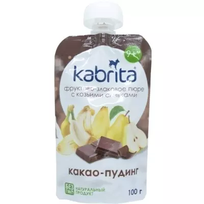 Kabrita банан, груша 100 г