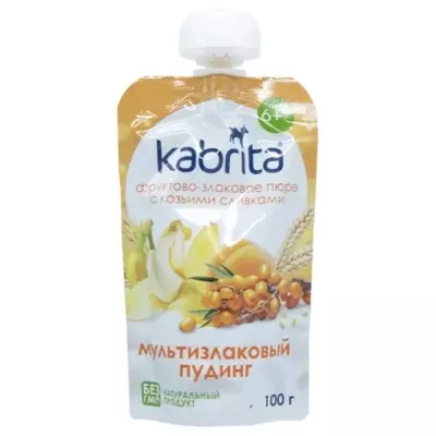 Kabrita Мультизлаковый пудинг 100 г