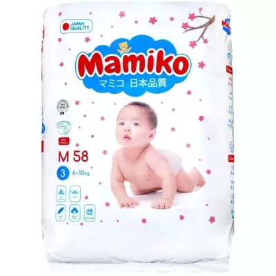 Трусики Mamiko M, 58 шт