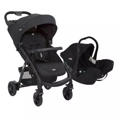 Коляска 2в1 Joie Muze LX TS Coal