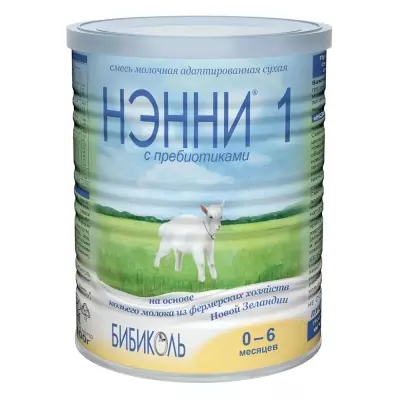 НЭННИ С пребиотиками 1 с рождения 400 г