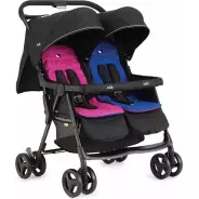 Коляска прогулочная Joie Aire Twin, синий, розовый