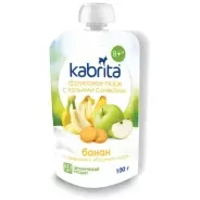 Детское пюре Kabrita яблоко, банан 100 г