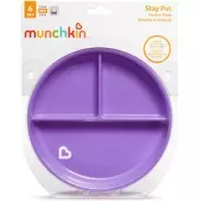 Munchkin Stay Put на присоске фиолетовый 6+