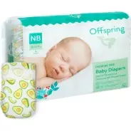 Подгузники Offspring NB, 56 шт