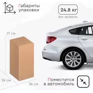 Кровать детская Tomix AURORA OVK-4, белый