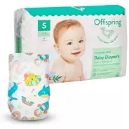 Подгузники Offspring S, 48 шт