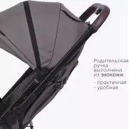 Коляска прогулочная TOMIX Kelly, темно-серый