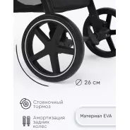 Коляска трансформер TOMIX Bonny, черный