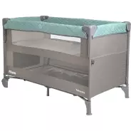 Манеж-кровать Pituso Valencia BS02-2-Mint grey-9785820478, серый, зеленый