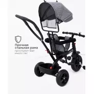 Трёхколёсный велосипед TOMIX Baby trike 180-4 серый