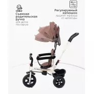 Трёхколёсный велосипед TOMIX Baby trike 180-4 коричневый