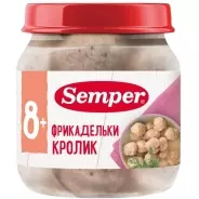 Semper Фрикадельки кролик 100 г