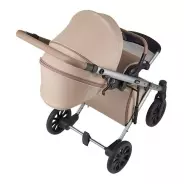 Коляска универсальная 2 в 1 Anex e/type Boho, бежевый, серебристый