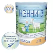 Смесь 3 800г на основе козьего молока с 12 мес